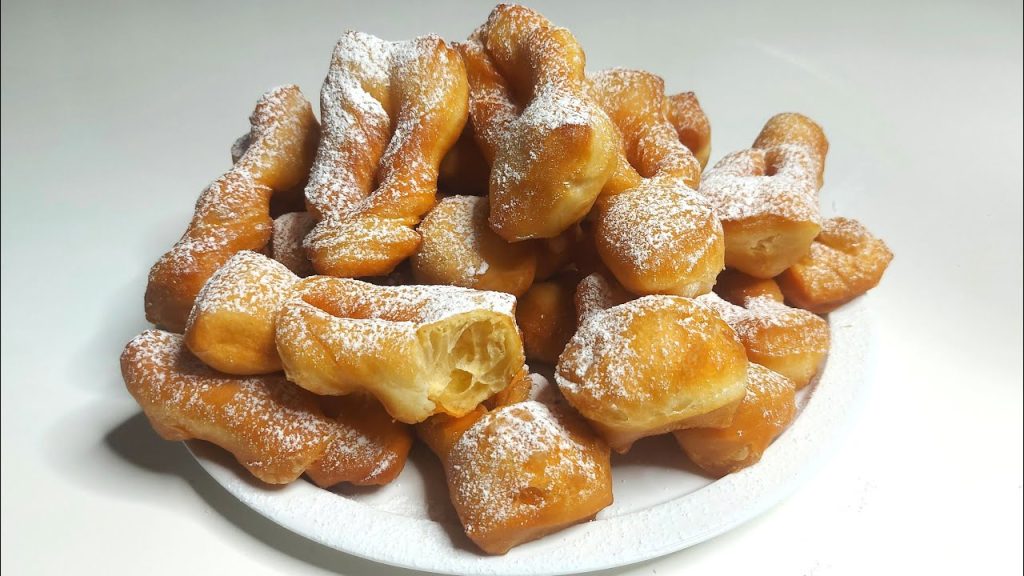 Beignet De Carnaval Rapide Sans Repos